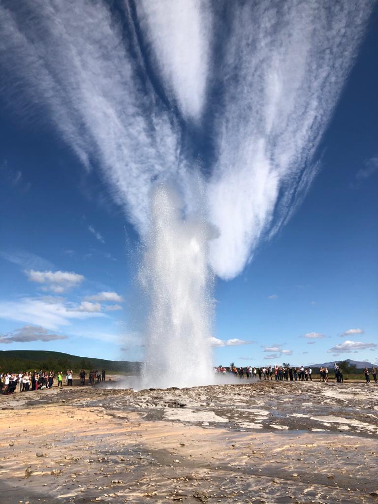 Geysir Hot Springs in Reykjavik