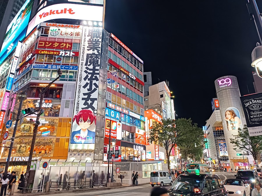 Shibuya Crossing in Tokyo
