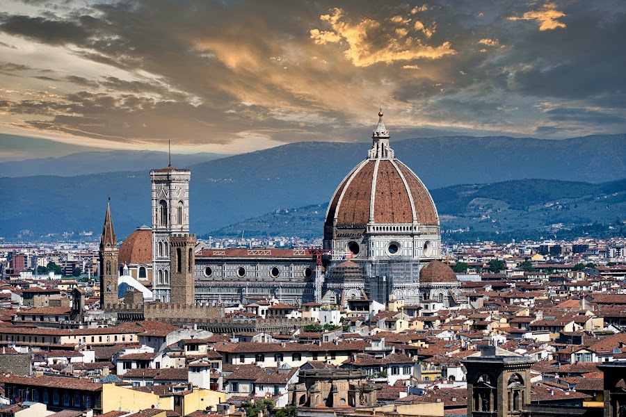 Vista Panoramica di Firenze in Florence