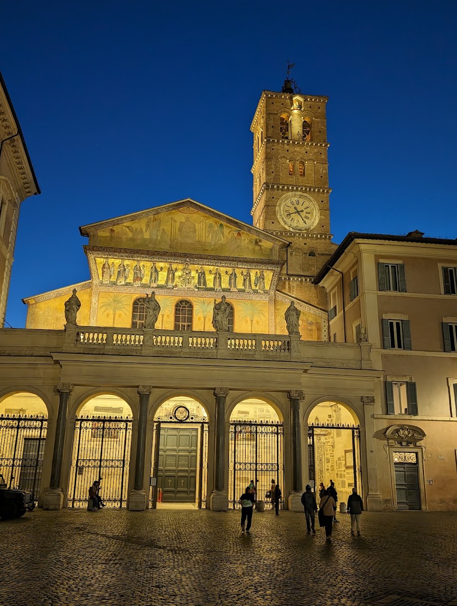 Basilica of Santa Maria in Trastevere in Rome